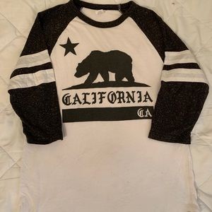 California Baseball tshirt